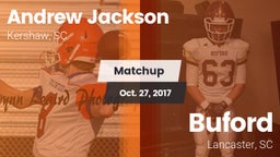 Matchup: Andrew Jackson HS vs. Buford  2017