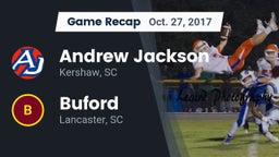 Recap: Andrew Jackson  vs. Buford  2017