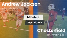 Matchup: Andrew Jackson HS vs. Chesterfield  2018