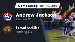 Recap: Andrew Jackson  vs. Lewisville  2018