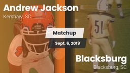 Matchup: Andrew Jackson HS vs. Blacksburg  2019