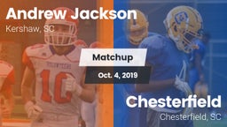 Matchup: Andrew Jackson HS vs. Chesterfield  2019