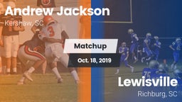 Matchup: Andrew Jackson HS vs. Lewisville  2019