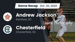 Recap: Andrew Jackson  vs. Chesterfield  2020