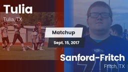 Matchup: Tulia vs. Sanford-Fritch  2017