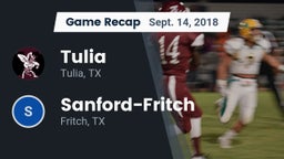 Recap: Tulia  vs. Sanford-Fritch  2018