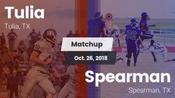 Matchup: Tulia vs. Spearman  2018