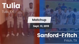 Matchup: Tulia vs. Sanford-Fritch  2019
