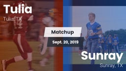 Matchup: Tulia vs. Sunray  2019