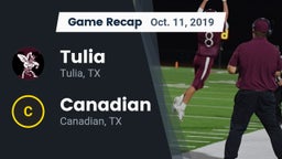 Recap: Tulia  vs. Canadian  2019