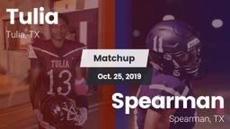 Matchup: Tulia vs. Spearman  2019