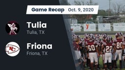 Recap: Tulia  vs. Friona  2020