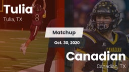 Matchup: Tulia vs. Canadian  2020