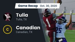 Recap: Tulia  vs. Canadian  2020