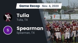 Recap: Tulia  vs. Spearman  2020