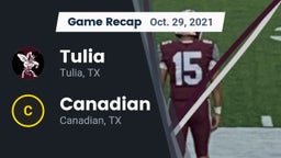 Recap: Tulia  vs. Canadian  2021