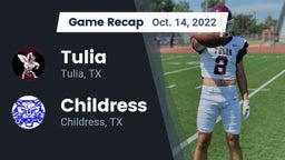 Recap: Tulia  vs. Childress  2022