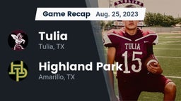 Recap: Tulia  vs. Highland Park  2023