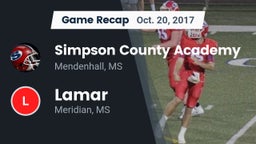 Recap: Simpson County Academy vs. Lamar  2017