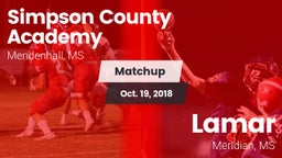 Matchup: Simpson County vs. Lamar  2018