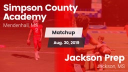 Matchup: Simpson County vs. Jackson Prep  2019