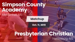 Matchup: Simpson County vs. Presbyterian Christian  2019