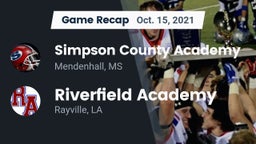Recap: Simpson County Academy vs. Riverfield Academy  2021