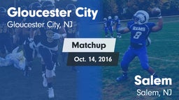Matchup: Gloucester City vs. Salem  2016