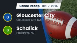 Recap: Gloucester City  vs. Schalick  2016