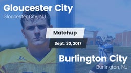 Matchup: Gloucester City vs. Burlington City  2017