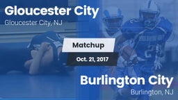 Matchup: Gloucester City vs. Burlington City  2017