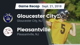 Recap: Gloucester City  vs. Pleasantville  2018