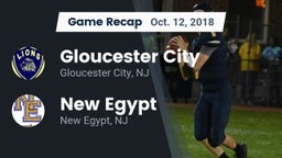 Recap: Gloucester City  vs. New Egypt  2018