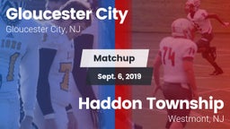 Matchup: Gloucester City vs. Haddon Township  2019