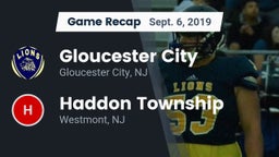 Recap: Gloucester City  vs. Haddon Township  2019