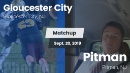 Matchup: Gloucester City vs. Pitman  2019