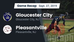 Recap: Gloucester City  vs. Pleasantville  2019