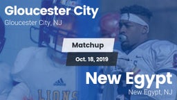Matchup: Gloucester City vs. New Egypt  2019