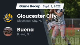 Recap: Gloucester City  vs. Buena  2022