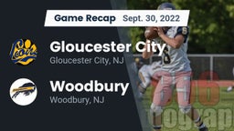 Recap: Gloucester City  vs. Woodbury  2022
