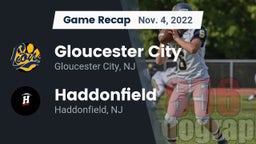 Recap: Gloucester City  vs. Haddonfield  2022