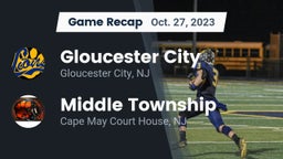 Recap: Gloucester City  vs. Middle Township  2023