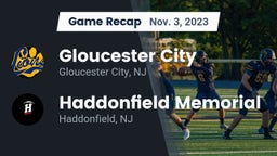 Recap: Gloucester City  vs. Haddonfield Memorial  2023