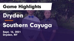 Dryden  vs Southern Cayuga Game Highlights - Sept. 16, 2021