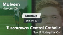 Matchup: Malvern vs. Tuscarawas Central Catholic  2016