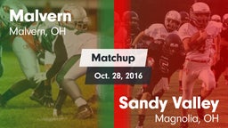 Matchup: Malvern vs. Sandy Valley  2016