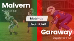 Matchup: Malvern vs. Garaway  2017