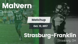 Matchup: Malvern vs. Strasburg-Franklin  2017