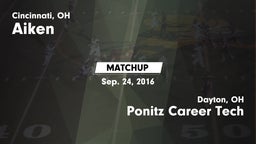 Matchup: Aiken vs. Ponitz Career Tech  2016
