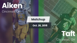 Matchup: Aiken vs. Taft  2018